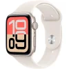 Apple Watch SE 3 GPS + LTE 40mm Starlight Aluminium Case with Starlight Sport Band (S/M)